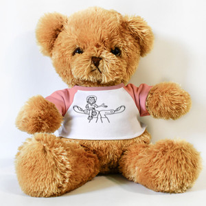 Boneka Beruang Support Woman Relaxed Hands