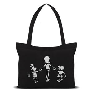 Tas Tote Mum Kids Walk Away Backs