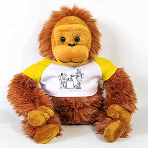 Boneka Orang Utan Accident Meets The Boss