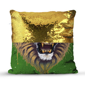 Bantal Ajaib Lion face - Singa alam liar 13