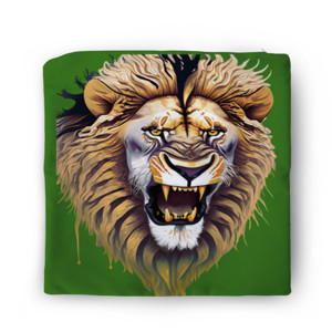 Sarung Bantal Lion face - Singa alam liar 13