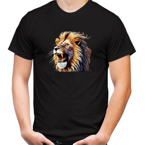 Kaos Lion face - Singa alam liar 12