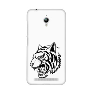 kepala harimau hitam Casing HP