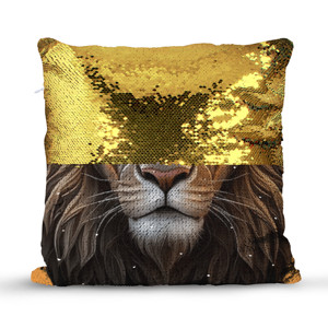 Bantal Ajaib Lion face - Singa alam liar 1