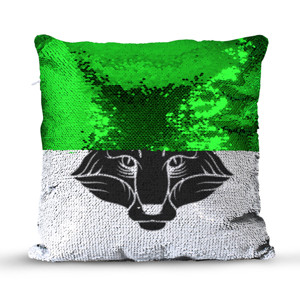 Bantal Ajaib kepala rubah predator putih