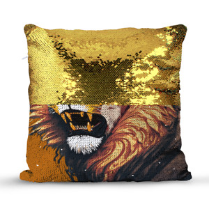 Bantal Ajaib Lion face - Singa alam liar 8