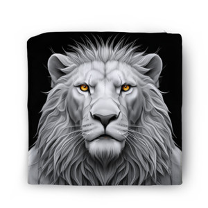 Sarung Bantal Lion face - Singa alam liar 5