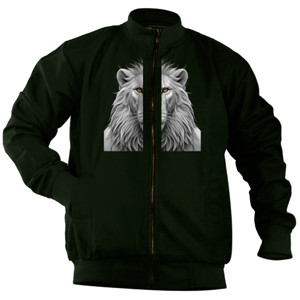 Jaket Bomber Lion face - Singa alam liar 5