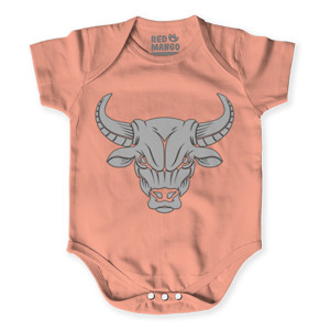 Baby Jumper kepala banteng marah putih