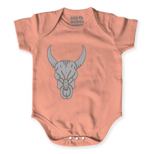 Baby Jumper Banteng tato yang digambar tangan putih