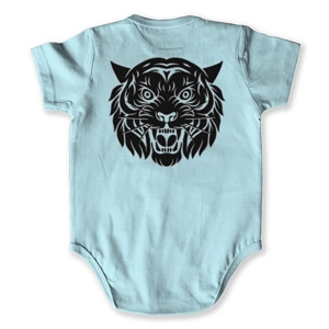 Baby Jumper Wajah harimau marah hitam