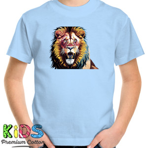 Kaos Lion face - Singa alam liar 9