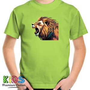 Kaos Lion face - Singa alam liar 10