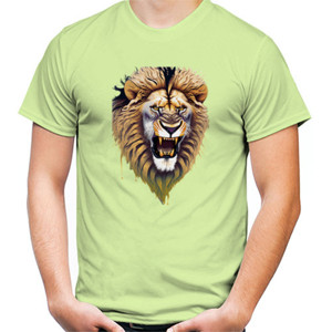 Kaos Lion face - Singa alam liar 13