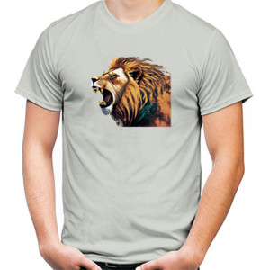 Kaos Lion face - Singa alam liar 10