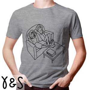 Kaos Happy Relaxed Sofa Couple Man Woman Chill