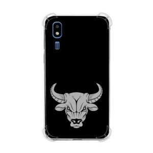 Casing HP kepala banteng marah putih