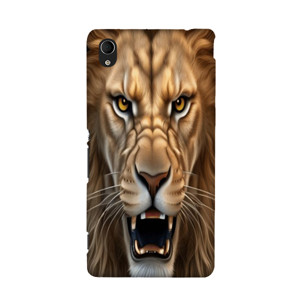 Lion face - Singa alam liar 4 Casing HP