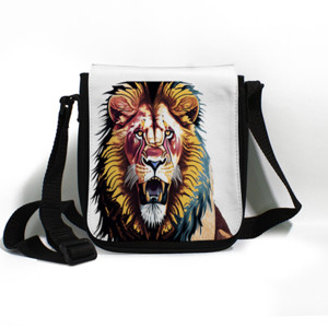 Tas Selempang Lion face - Singa alam liar 9